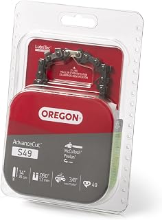 Oregon Chainsaw Chain for 14" Bar, 3/8" LP, .050" Gauge, 49 Drive Links