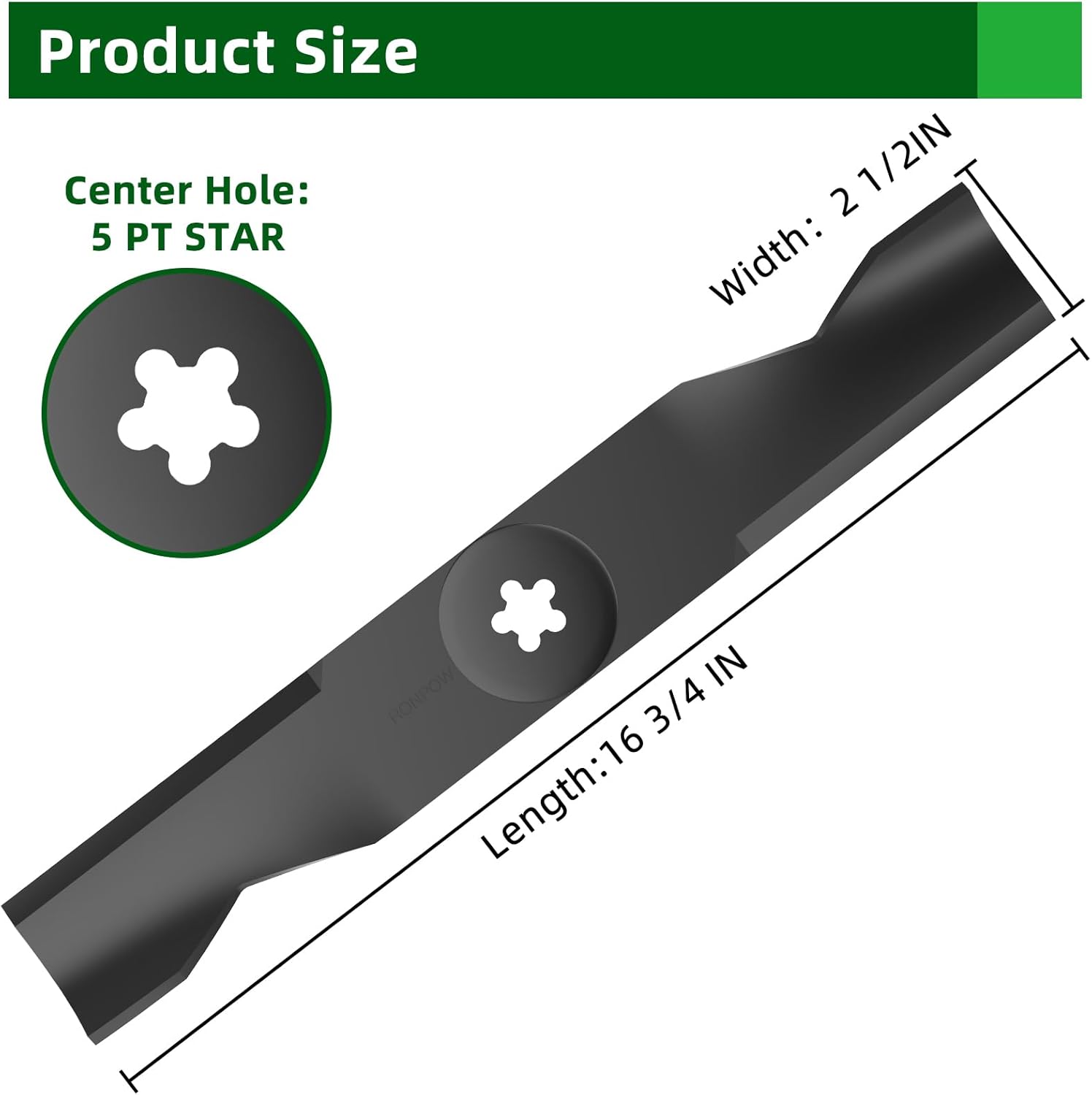 532180054 48 Inch Lawn Mower Blades Compatible with Husqvarna YTH24V48, YTH2348, YTH24K48, YTA24V48 Craftsman & poulan, High Lift Riding Blade Replaces 173920 180054 532180554 PP24005, 3 Pack