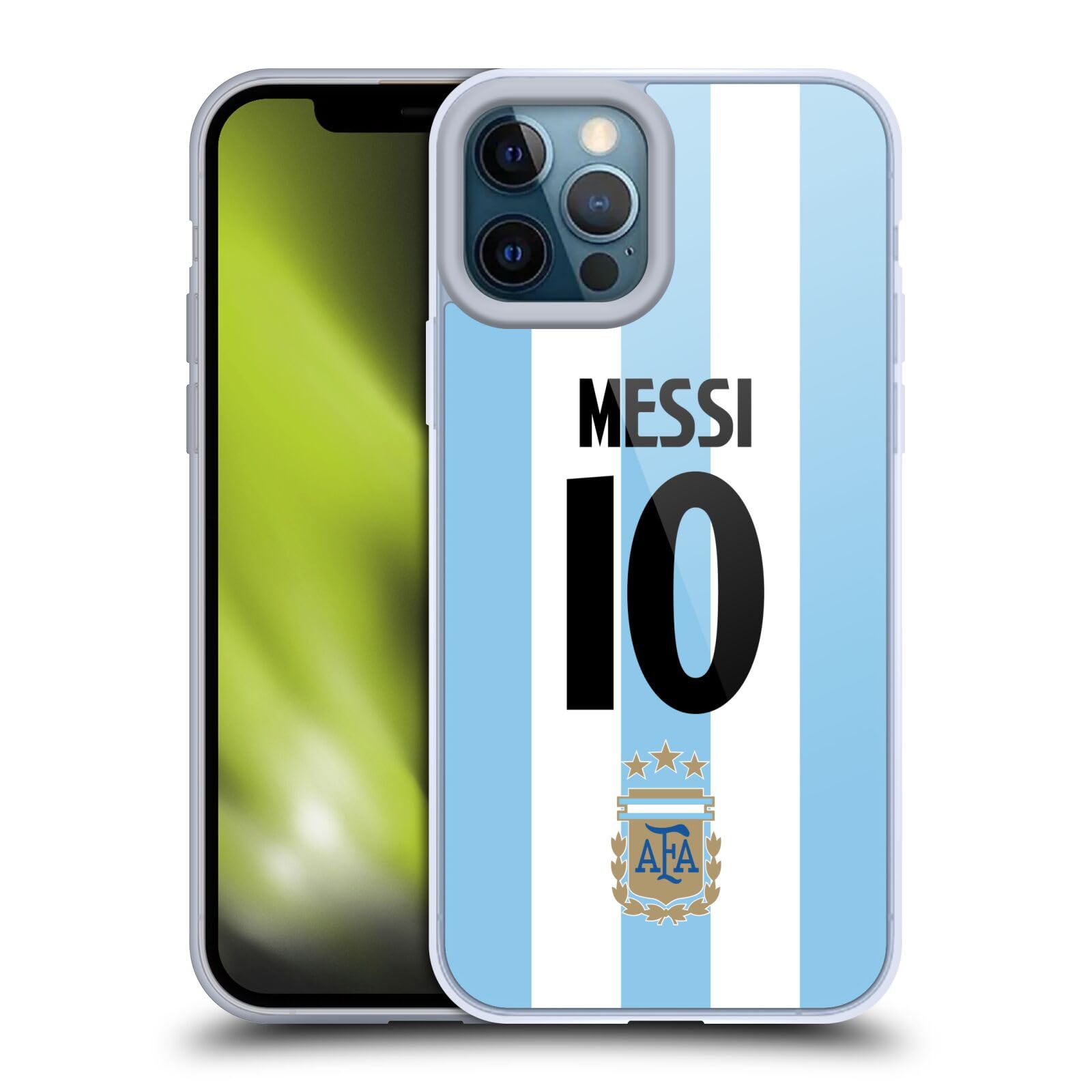 Coque Messi Argentine pour iPhone 12 Pro Max antichoc Head Case Designs - 8