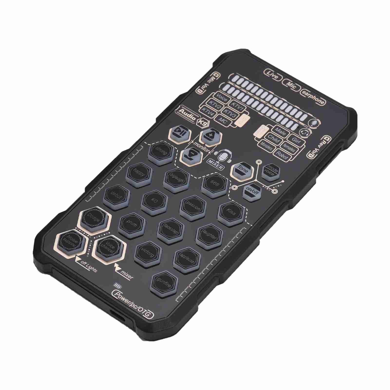 Amazon.co.jp: Live Sound Card,ライブサウンドカードハンドヘルド屋外