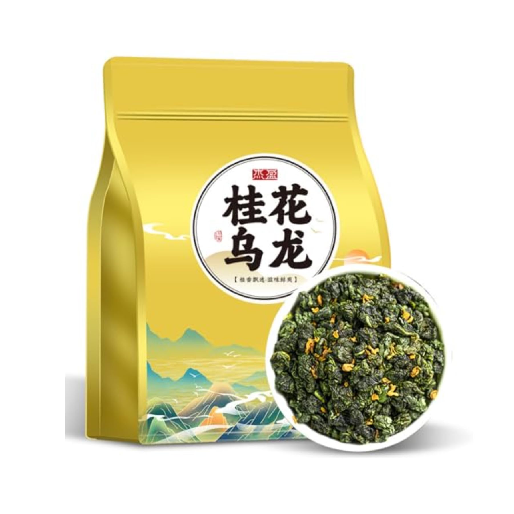 Té Oolong Osmanthus, Té Alta Montaña Fragancia Fuerte 250g / 17,63oz Aroma Fuerte Osmanthus