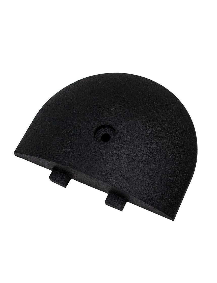 Speed Bump End Cap - 9" Rounded