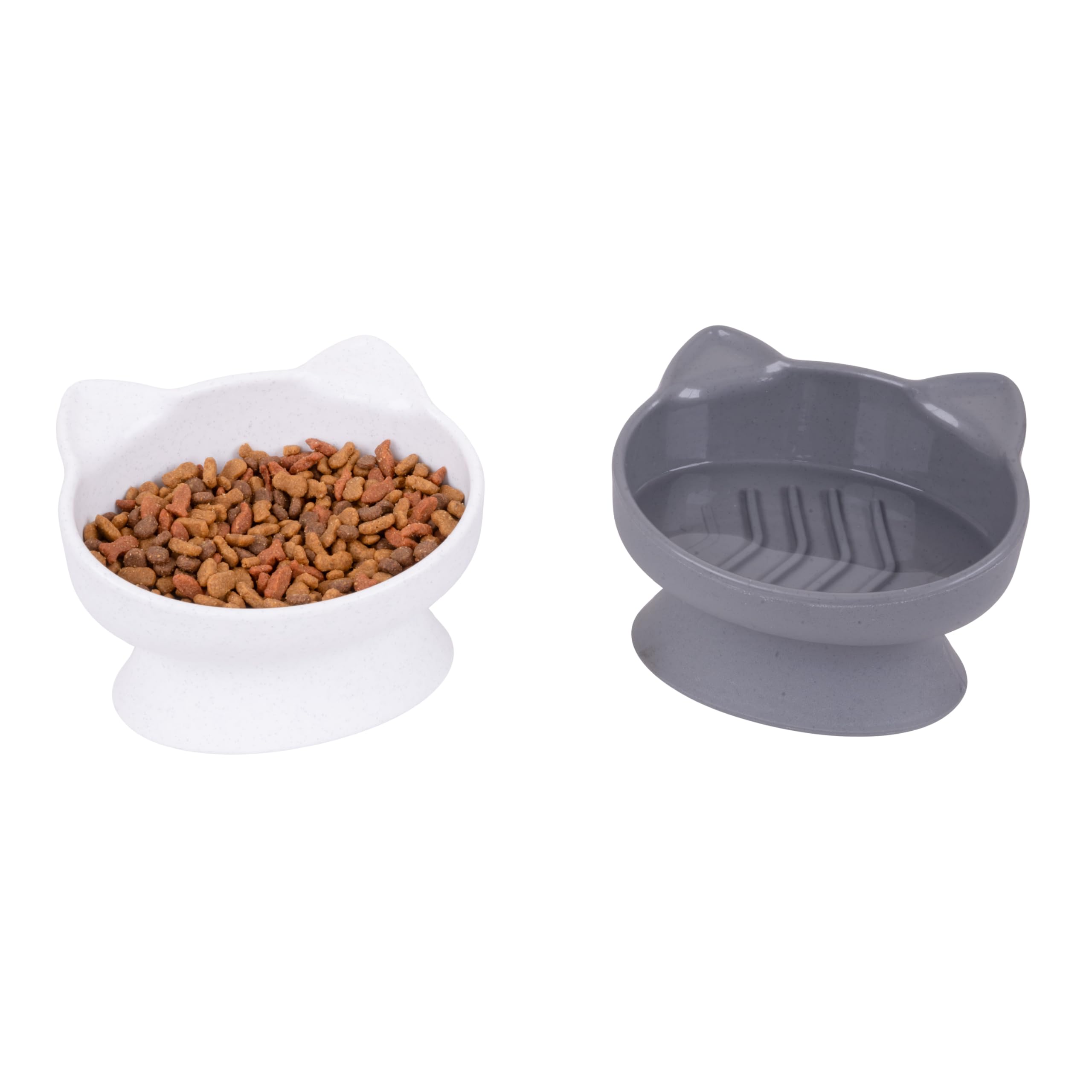 Kitty City Raised Cat Ear Bowls