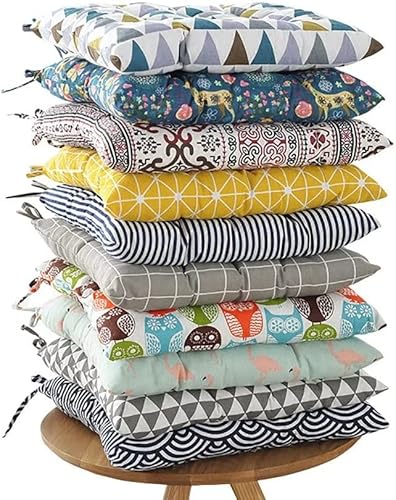 Miniatura 4 de Juego de 2 almohadas de suelo para patio, para silla mecedora, para interiores y exteriores, decoración del hogar, suave, cómodo, 2 unidades