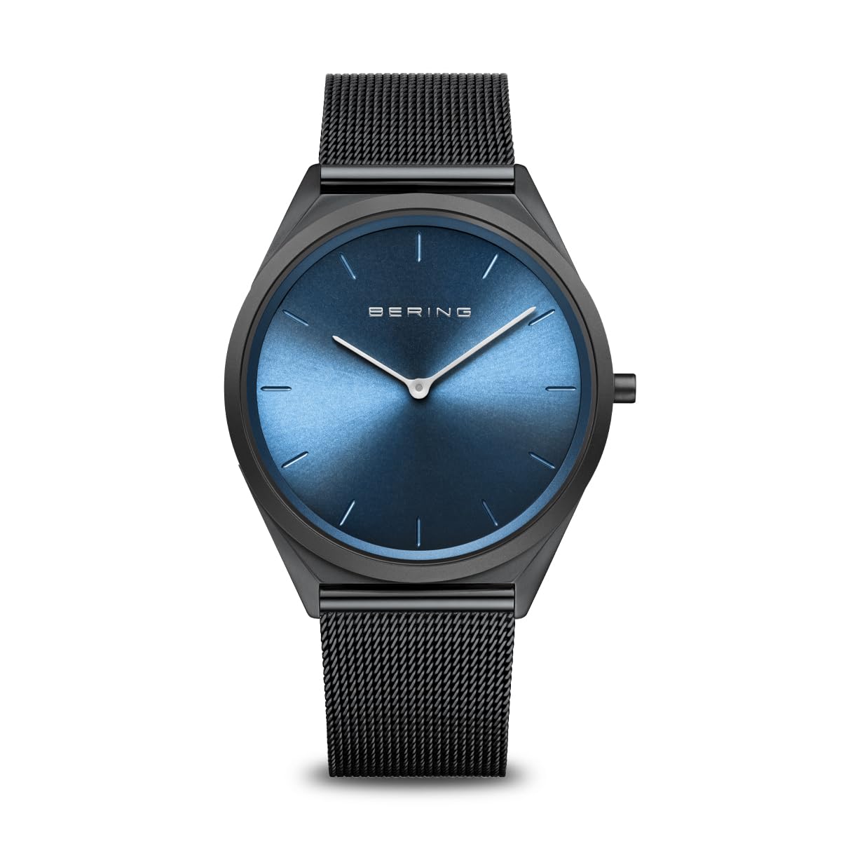 BERING Men Analog Quartz Watch with Stainless Steel Strap 17039-227