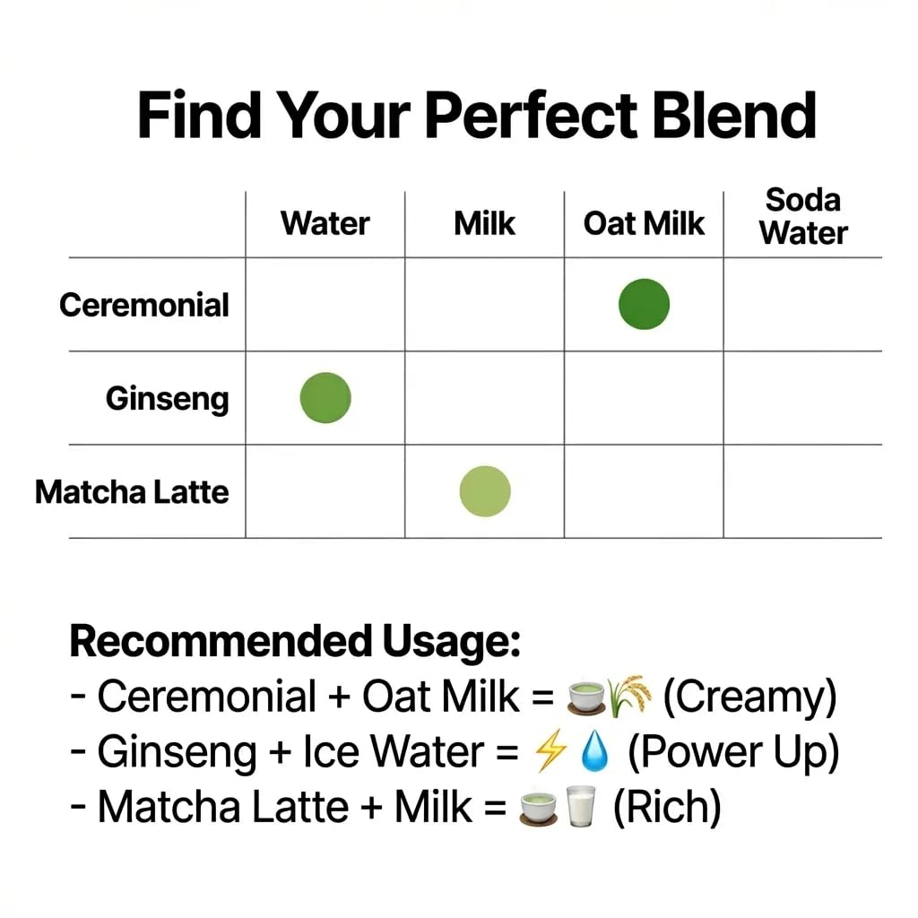 JOYBARBA Matcha Latte Capsules, Compatible with for Nespresso - 20 Aluminium Capsules & 3 Flavor Options - USDA Organic Matcha Tea Powder, Perfect for Matcha Latte, Smoothies, Hot & Iced Drinks