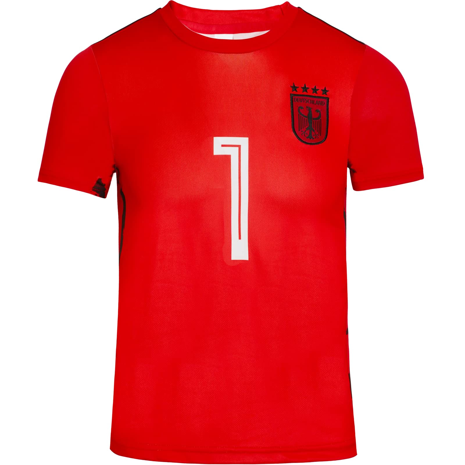 Deutschland Neuer Kinder Torwart Trikot Fußball #1, Neu Saison, Shorts Socken Torwarttrikot