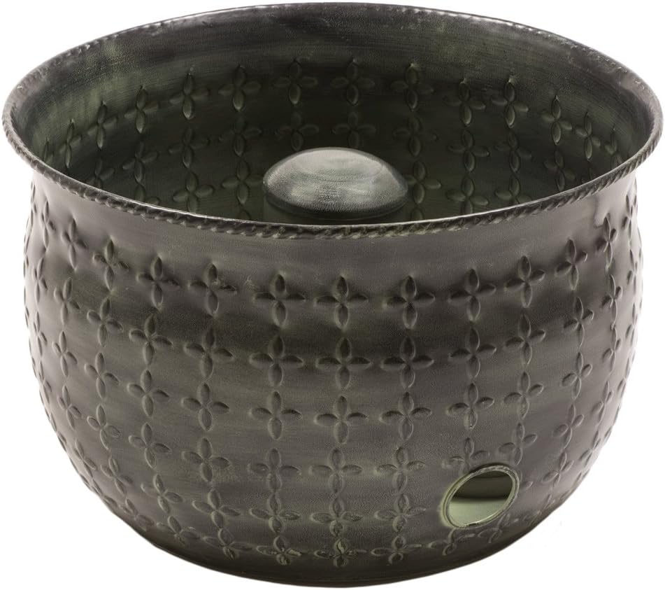 CobraCo Lattice Steel Hose Holder with Antique Green Finish HHLATICE-AG