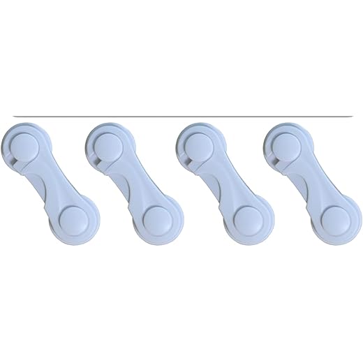 Safety Plastic Cabinet Lock 10 cm