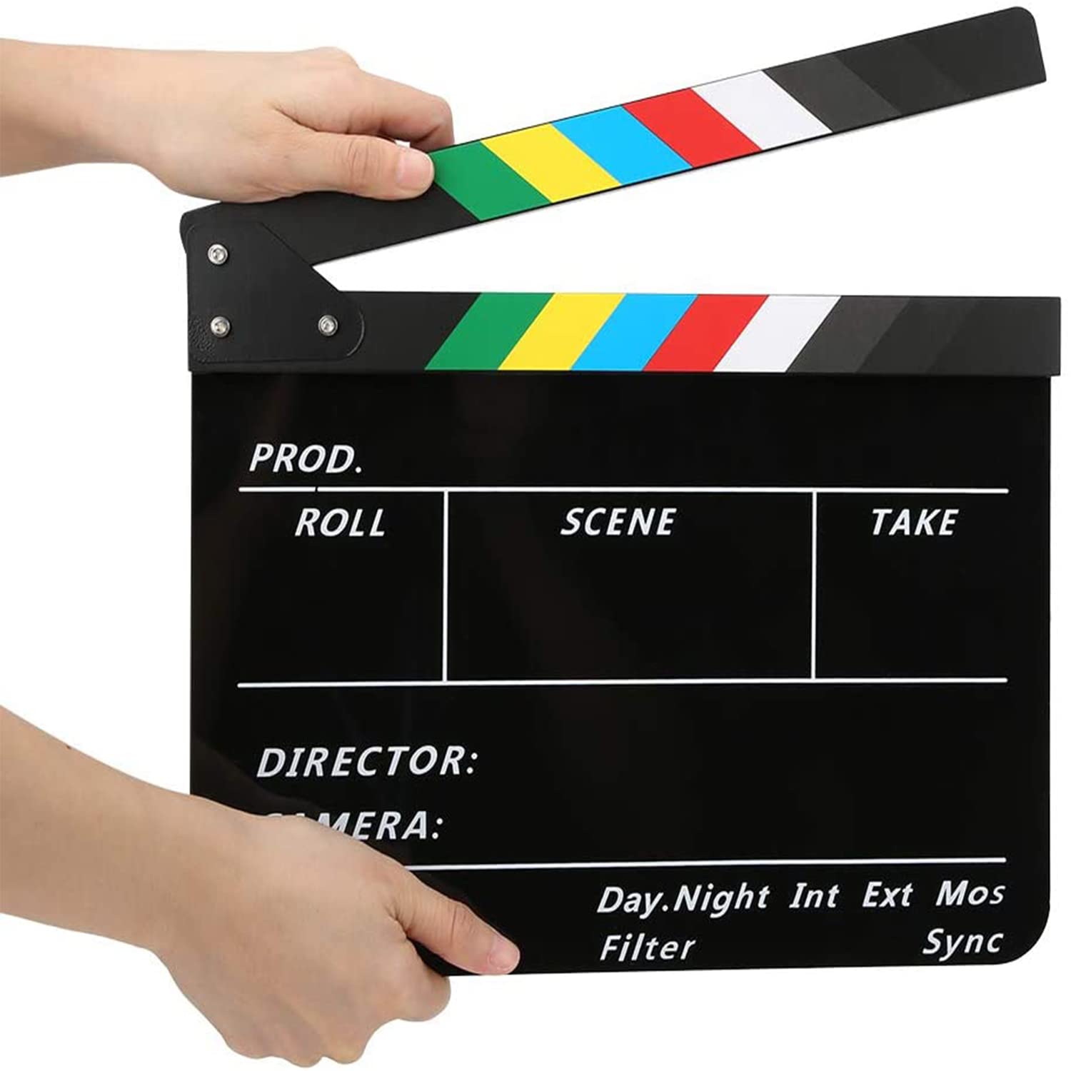 Buy Beauenty Director Clapboard Film Movie Clapper Board Acrylic Dry