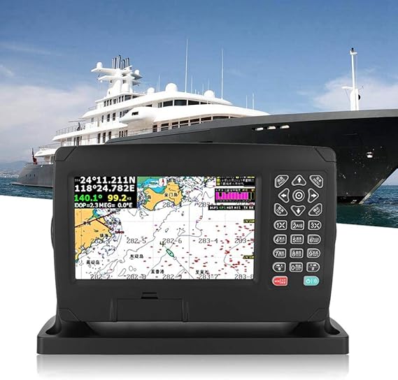 Marine GPS Navigation for Boat, Boat GPS Navigation, Multifunction XF607 7 inch