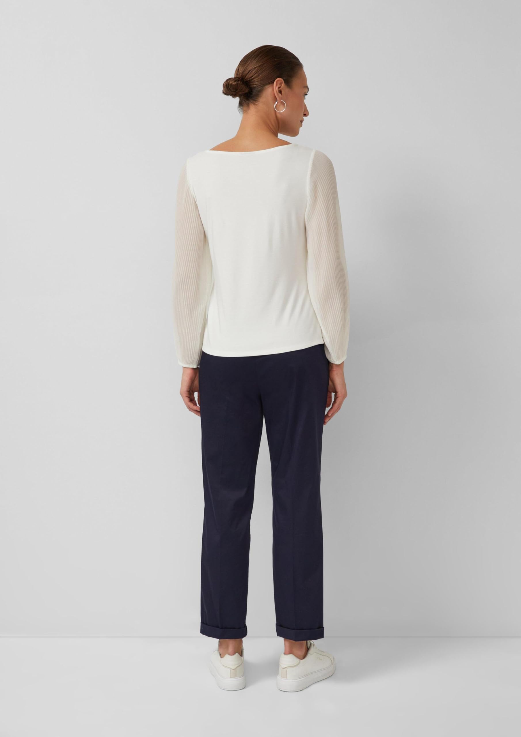 s.Oliver Black Label Damen 2173569 T-Shirt Langarm (1er Pack)
