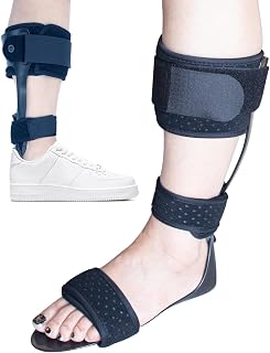 AFO Foot Drop Brace, Comfortable, Perfect Posture, Medical Drop Foot Brace for Walking, Foot Drop Orthotic Brace for Men & Women(XL, Left), X-Large