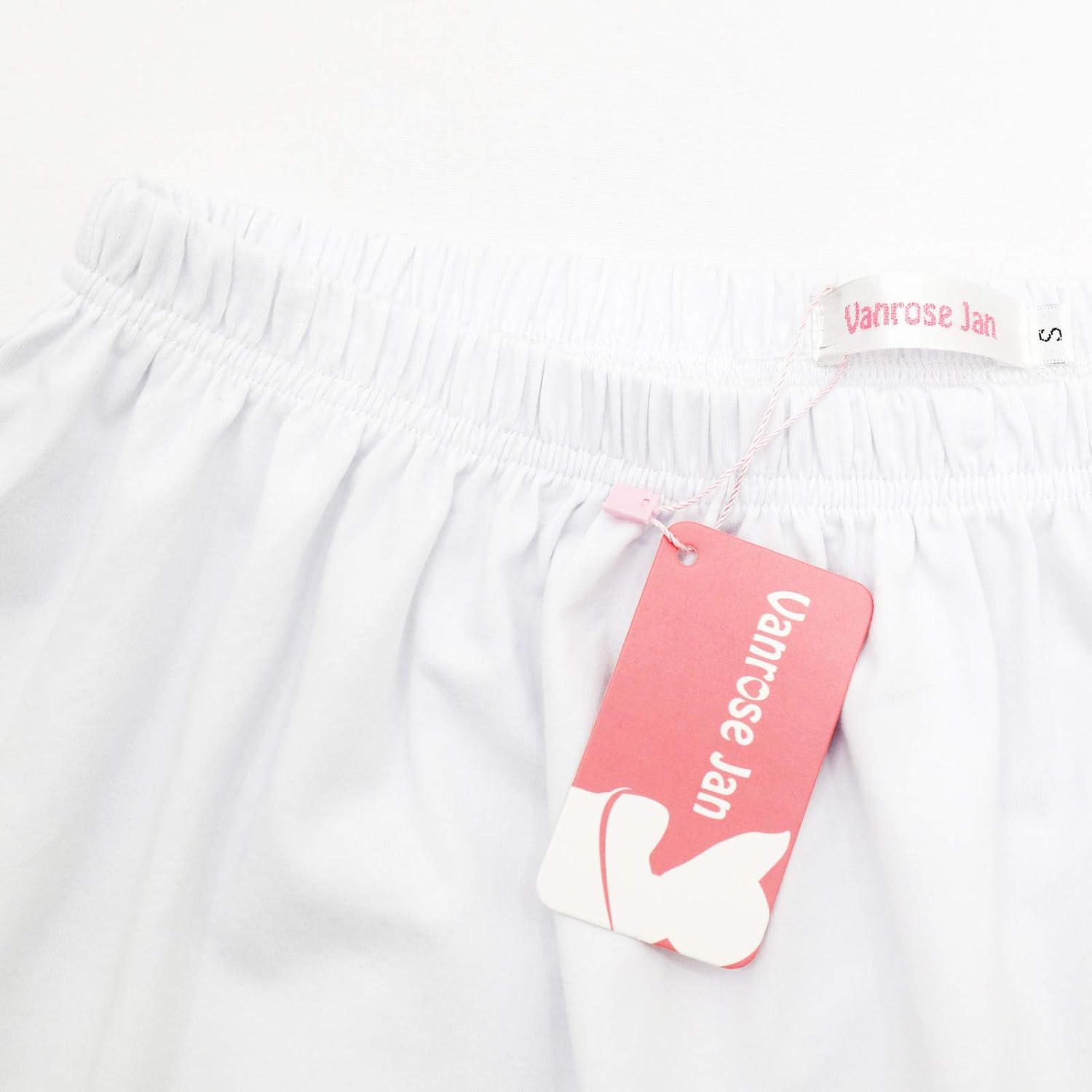 Vanrose Jan Cotton Shirt Extension for Legging Layering Fake Top Black Gray Plus Size S-5XL - Image 5