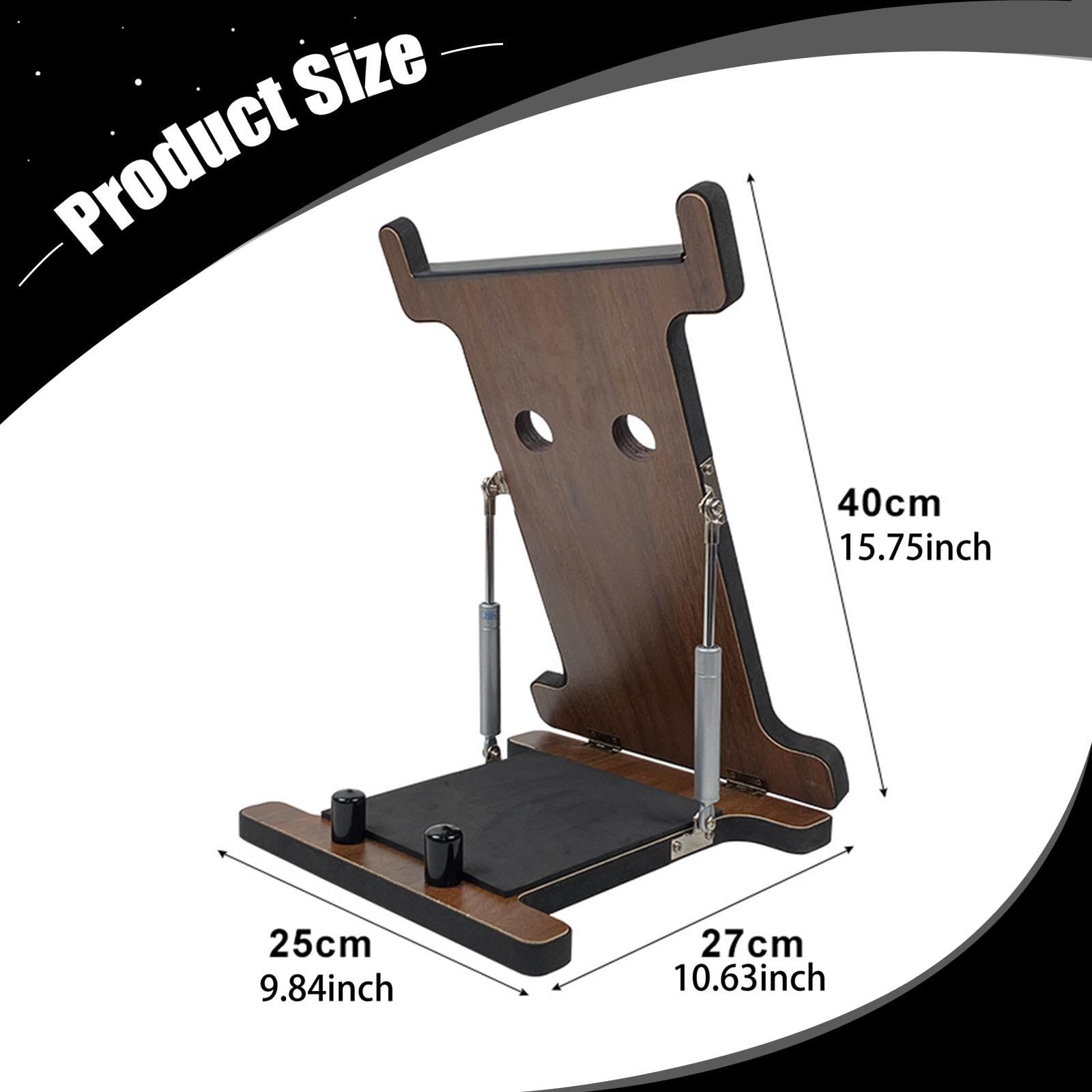 Soporte Vertical de Madera Resistente Y Plegable para Guqin (instrumento Tradicional Chino).