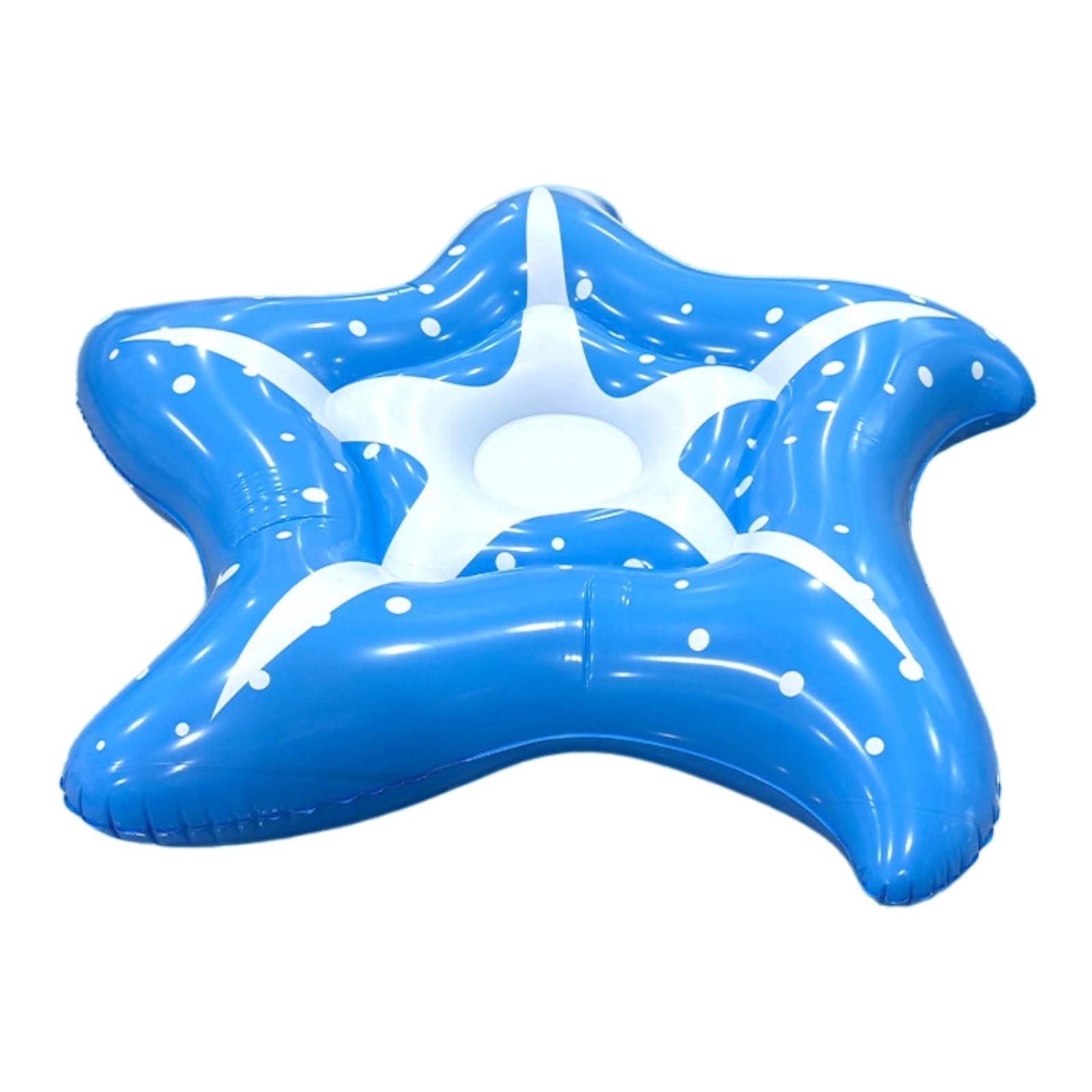 Extra-Thick PVC Starfish Inflatable Float Fun Beach Floaties,Swim Party Toys,Pool Floats Adult Starfish Shape Floating Chair,Inflatable Pool Floats Lounger for Lake Beach Swimming Pool Water (Blue)