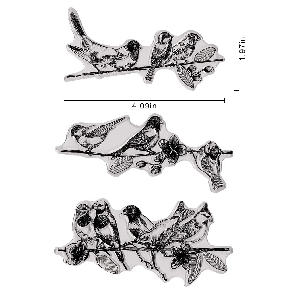 Tampons Transparents En Caoutchouc Pour Scrapbooking, Journal