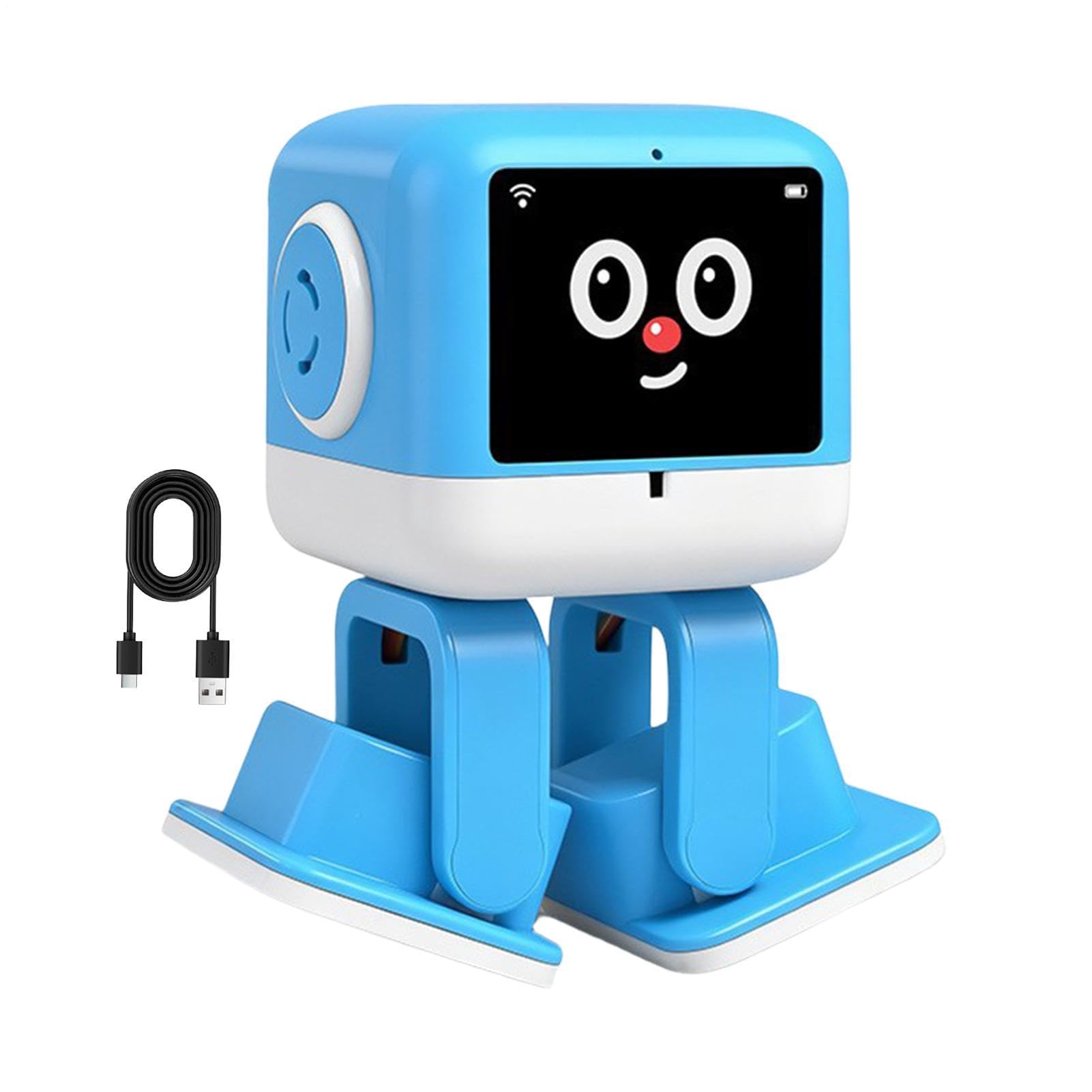 Robot Giocattoli Compagno AI di Apprendimento Interattivo Intelligente | Compagno Robot da Scrivania Per Disegno, Apprendimento, Educazione Precoce, Gioco a Casa e Vita da Scrivania