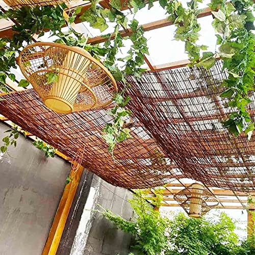 Bamboo Blinds For Outdoor Patio, Retro Reed Curtains, Blackout Roman Window Shades Natural Reed Blinds Bamboo With Lift, Bamboo Shade Outdoor Patio 63″ 67″ 72″ 78″ H, Custom Size ( Size : 28In Widthx #TOP4