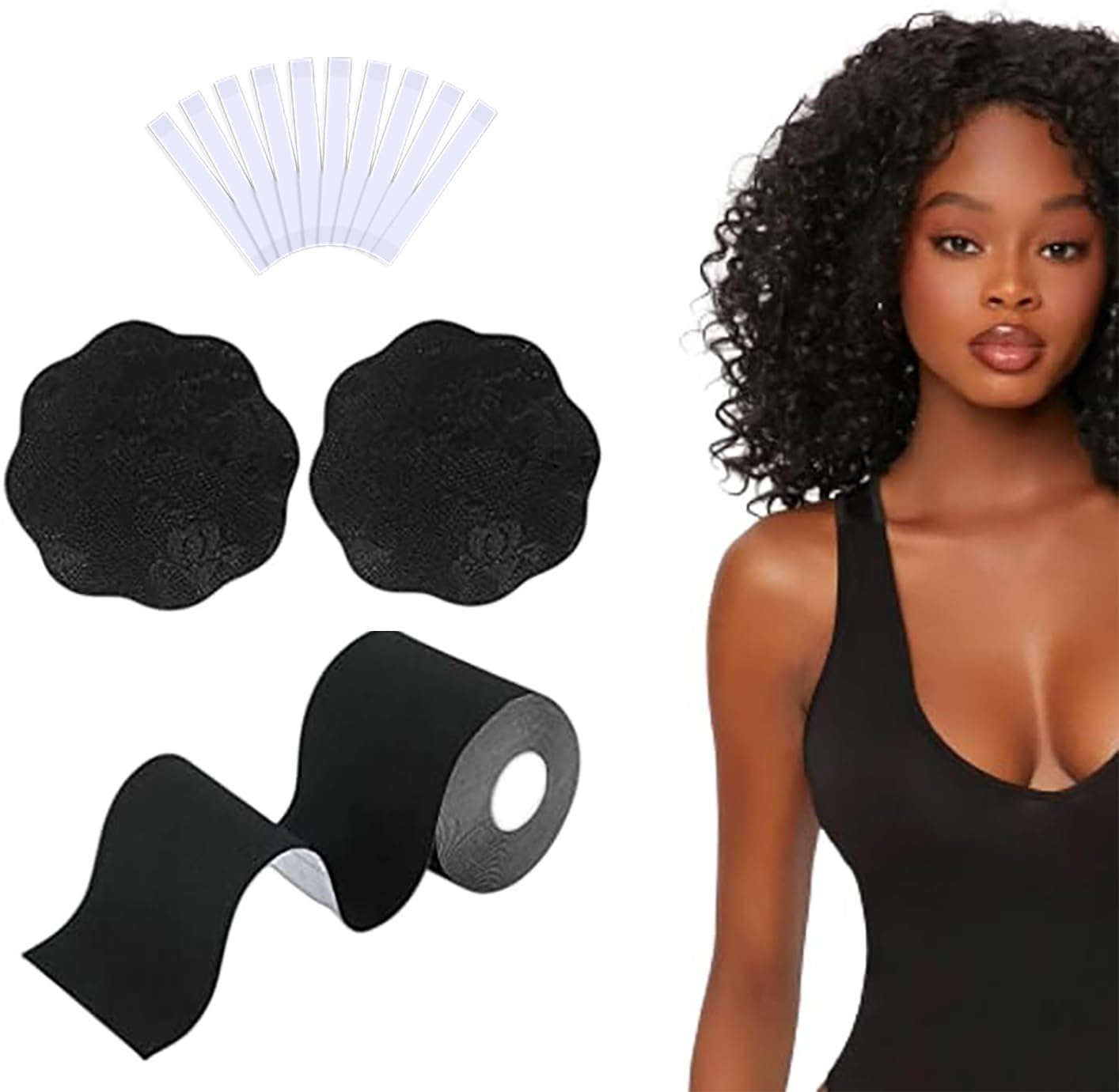 Boob Tape for Breast Lift, Breast Tape, Breast Petal Adhesive Bra