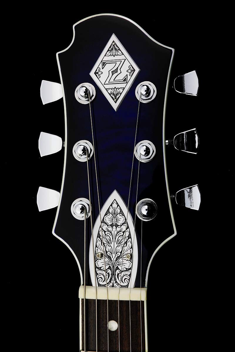 Amazon | Zemaitis ゼマイティス エレキギター SFW22 BLB, Blue Burst