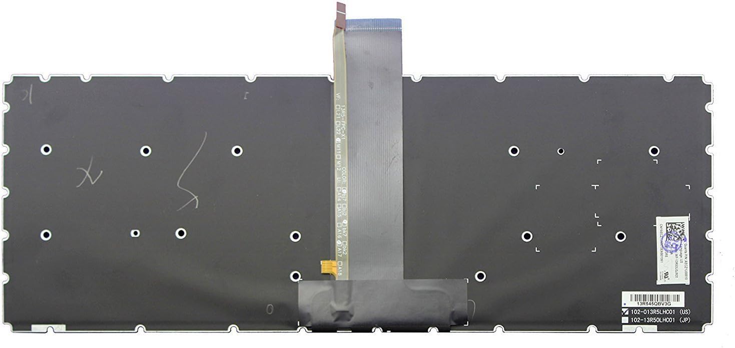 New US BLK Backlit Keyboard for Toshiba L45-B4206SL L45-B4207FL L45-B4208FL