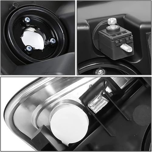 Miniatura 5 de Auto Dynasty Faro de esquina ámbar con carcasa ahumada estilo OE, lámparas de esquina, kit de herramientas compatible con Dodge Charger 06-10