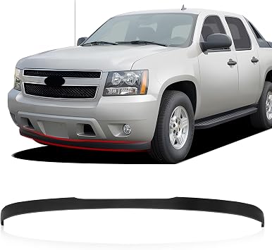 Front Bumper Apron Lower Valance Air Dam Deflector Compatible with Chevrolet 2007-2014 Suburban 1500 2500 Avalanche 2007-2013 Tahoe