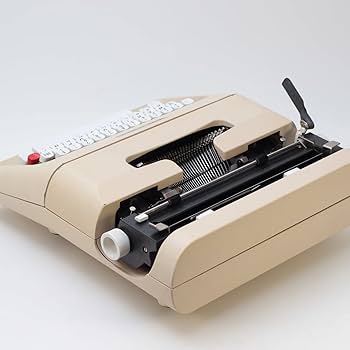 【Special Archives】 80s French vintage ZXNQ Nostalgia Collection Typewriter Function Intact Best