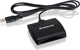 USB Smart Card Access (CAC) Reader - TAA Compliant - DOD/Government/Healthcare/Banking/Entertainment/Secure Network Login - Compatible With Mac, Win, Linux - GSR202