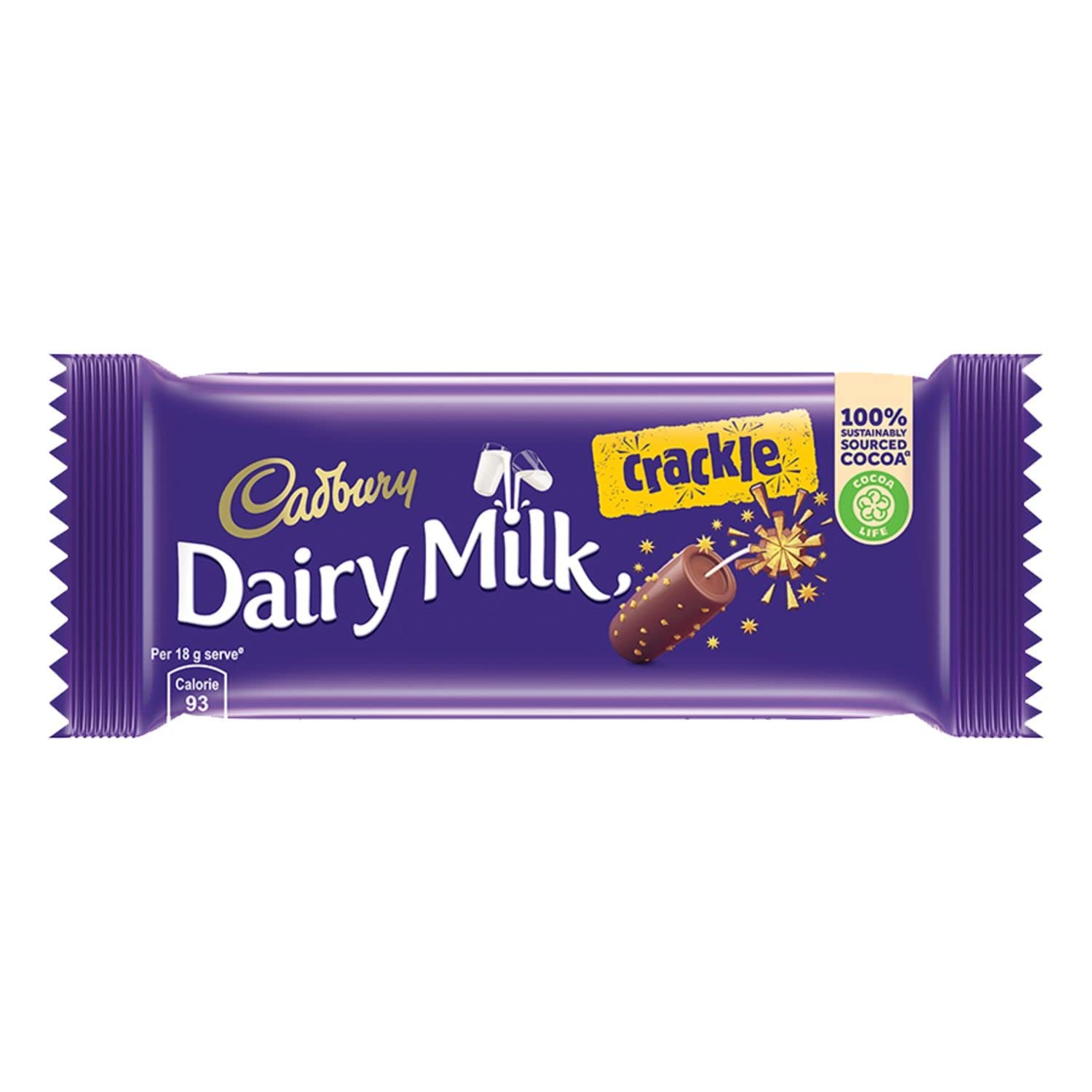 Cadbury Dairy Milk Crackle Chocolate Bar, 36 grams Amazon.in Grocery