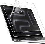 JETech Screen Protector for MacBook Pro 14-Inch (M1-M5, 2021-2026), Anti-Glare PET Matte Film, Anti-Fingerprint, 2-Pack