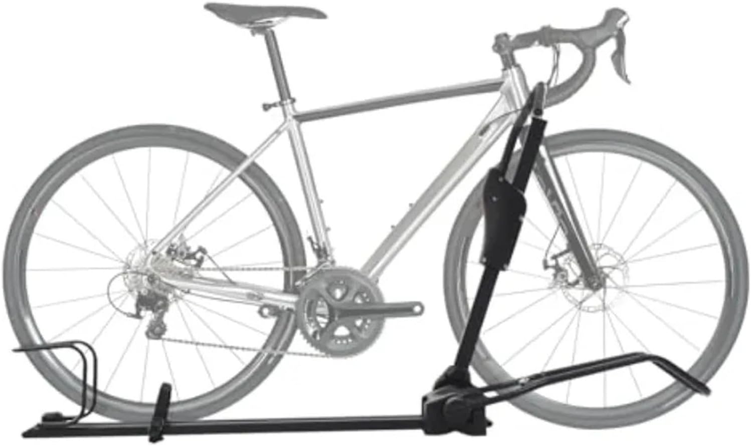 Universal Upright Roof Bike Rack, Adjustable Foldable Lockable Carrier for SUV and MPV