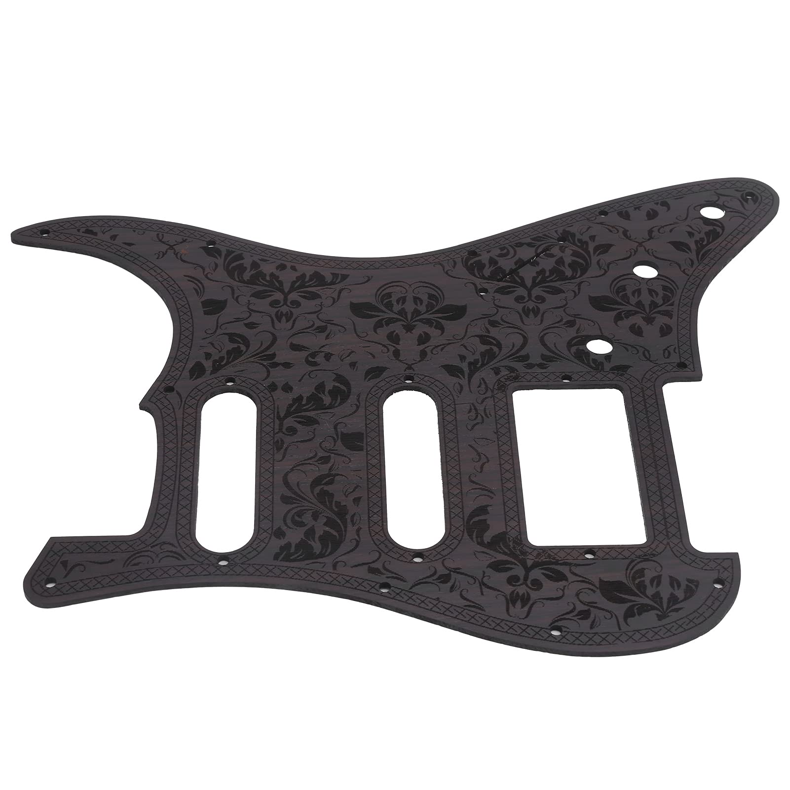 Pickguard do gitary elektrycznej z palisandru 11 otworów na śruby wymienna płyta tylna płyta chroniąca przed zarysowaniem do dekoracji zabezpieczającej gitarę elektryczną i basową