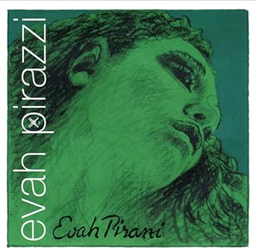 Pirastro Evah Pirazzi 1/2-3/4 Violin String Set - Medium Gauge - Steel Ball-End E