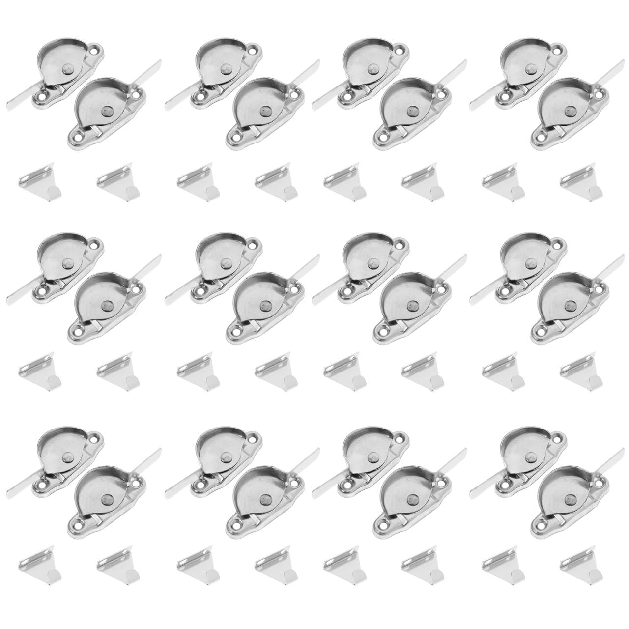 ARTIBETTER Protégez Votre Maison Avec 12 Serrures En Acier Inoxydable Sécurité Des Fenêtres Et Des Portes Et Installation Facile