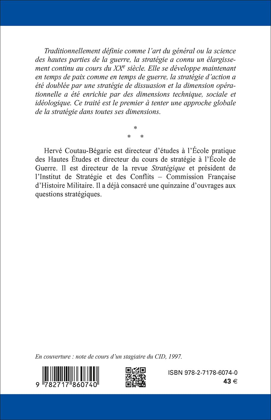 Traité de stratégie