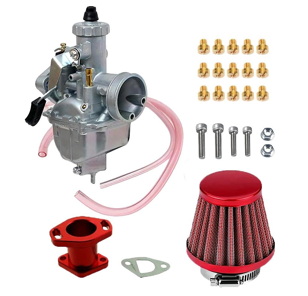 Mingdun VM22 26mm Carburetor Kit For Predator 212cc GX200 196cc Clones Mini Bike Go Kart-image-48