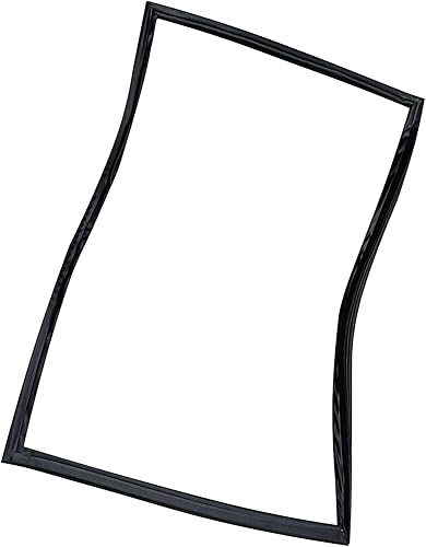 Whole Parts W10436252 Junta para puerta de refrigerador (tira magnética en el interior, negra) – Reemplazo y compatible con algunos Amana, Maytag,