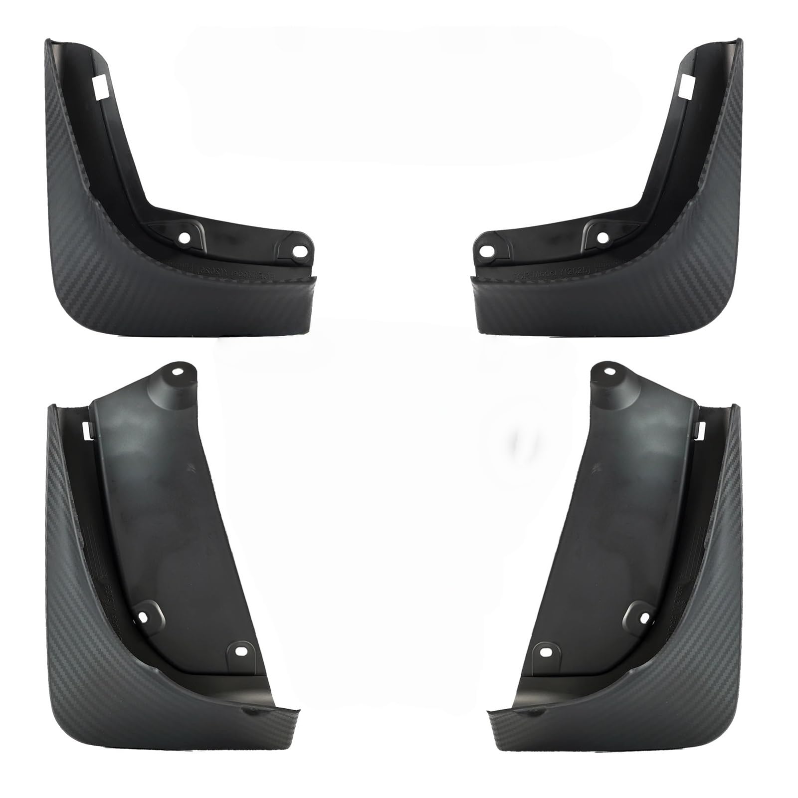 Guardabarros de alta resistencia para Tesla Model Y Juniper 2025, acabado original 8