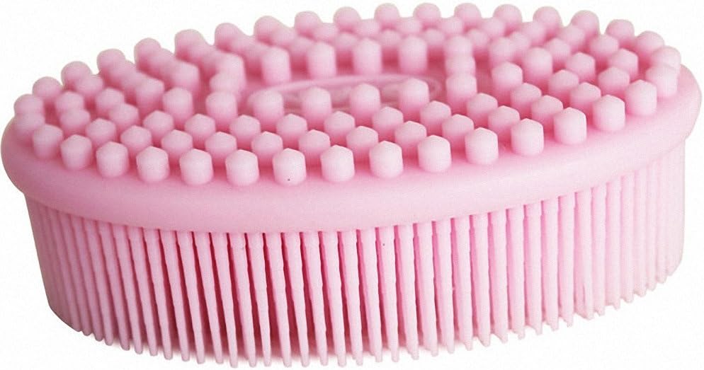Fairy Baby Bath & Shower Silicone Loofah Brush for Face and Body Gentle Scrub-Massage Brush