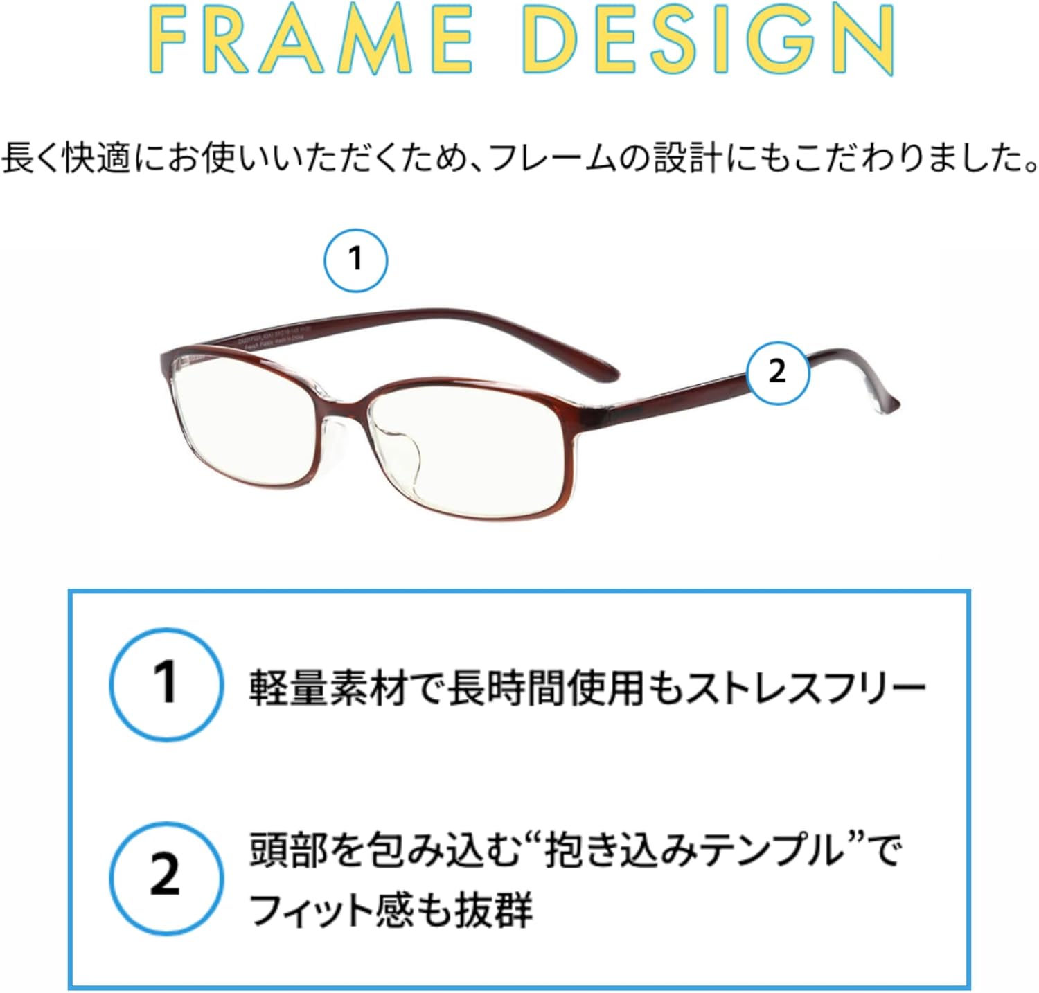 Amazon.co.jp: [ゾフ] ボストン型 軽量 PCメガネ （グリーン） ブルー