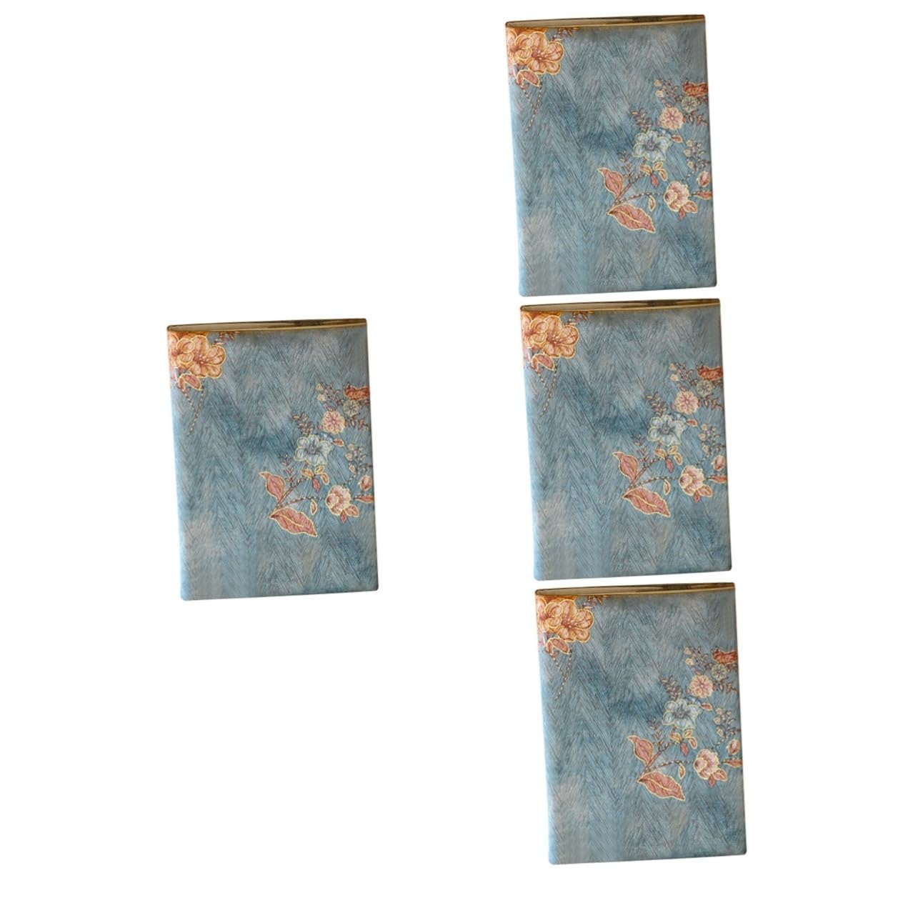 4piezas Funda De Libro De Lavable Diseño Decorativo Protector De Libros Para Uso Escolar y Personal Funda De Artesanal