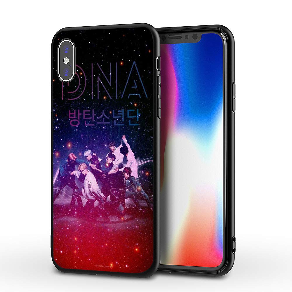 BTS JIN RAPMONSTER J-HOPE SUGA V JIMIN JUNGKOOK Soft TPU Phone Case iPhone11 Pro Max 5 SE 6 6S 7 7Plus 8 8 Plus X XS XS Max XR Cover (iPhone7/8,103BTS10)