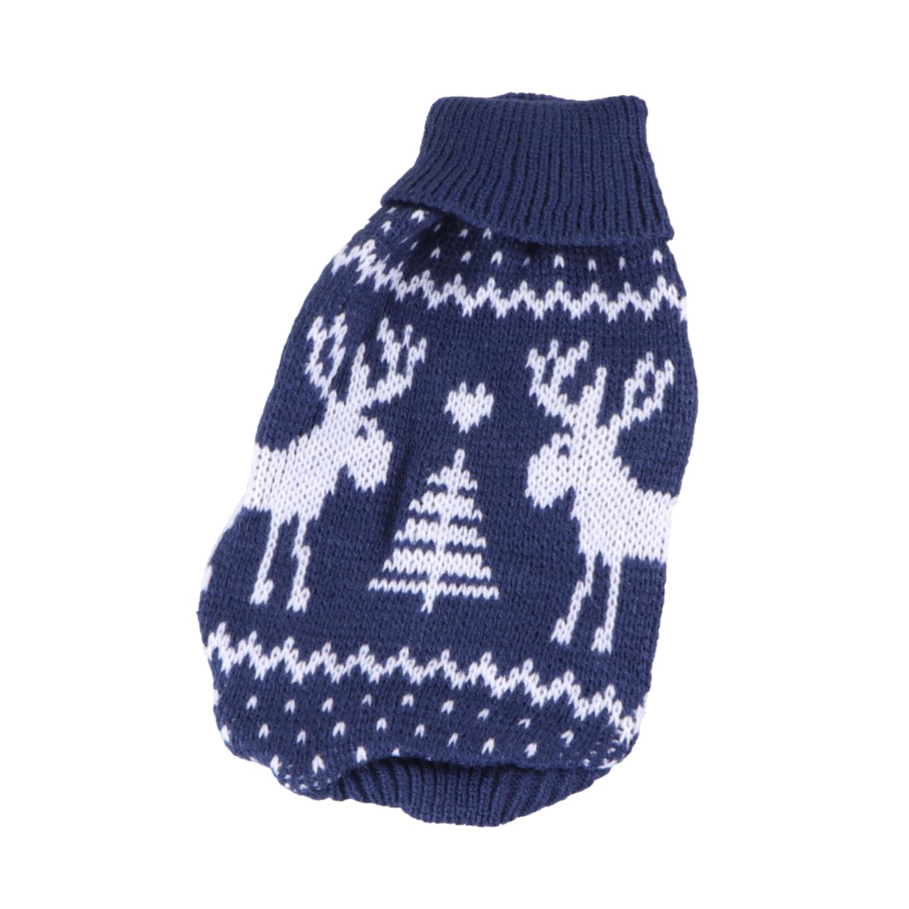 BESPORTBLE 3pièces Pull De pour Chiens Petits Vêtement Hiver pour Chiens Manteau avec Motifs De Et Rennes Bleu