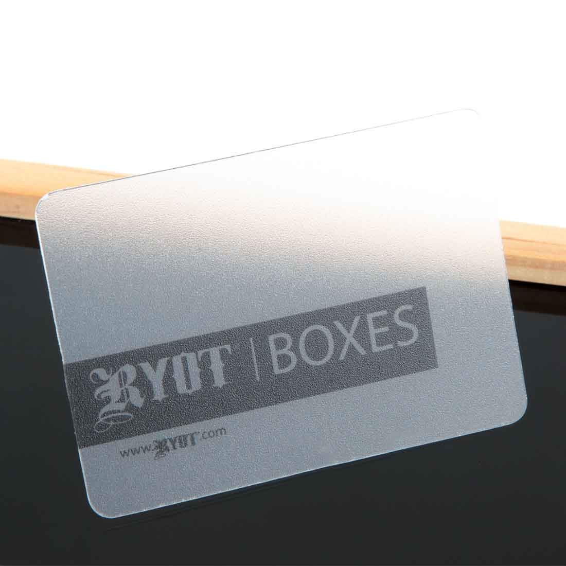 RYOT 15x15 Solid Top Box in Natural Reinforced Wooden Dowels Box