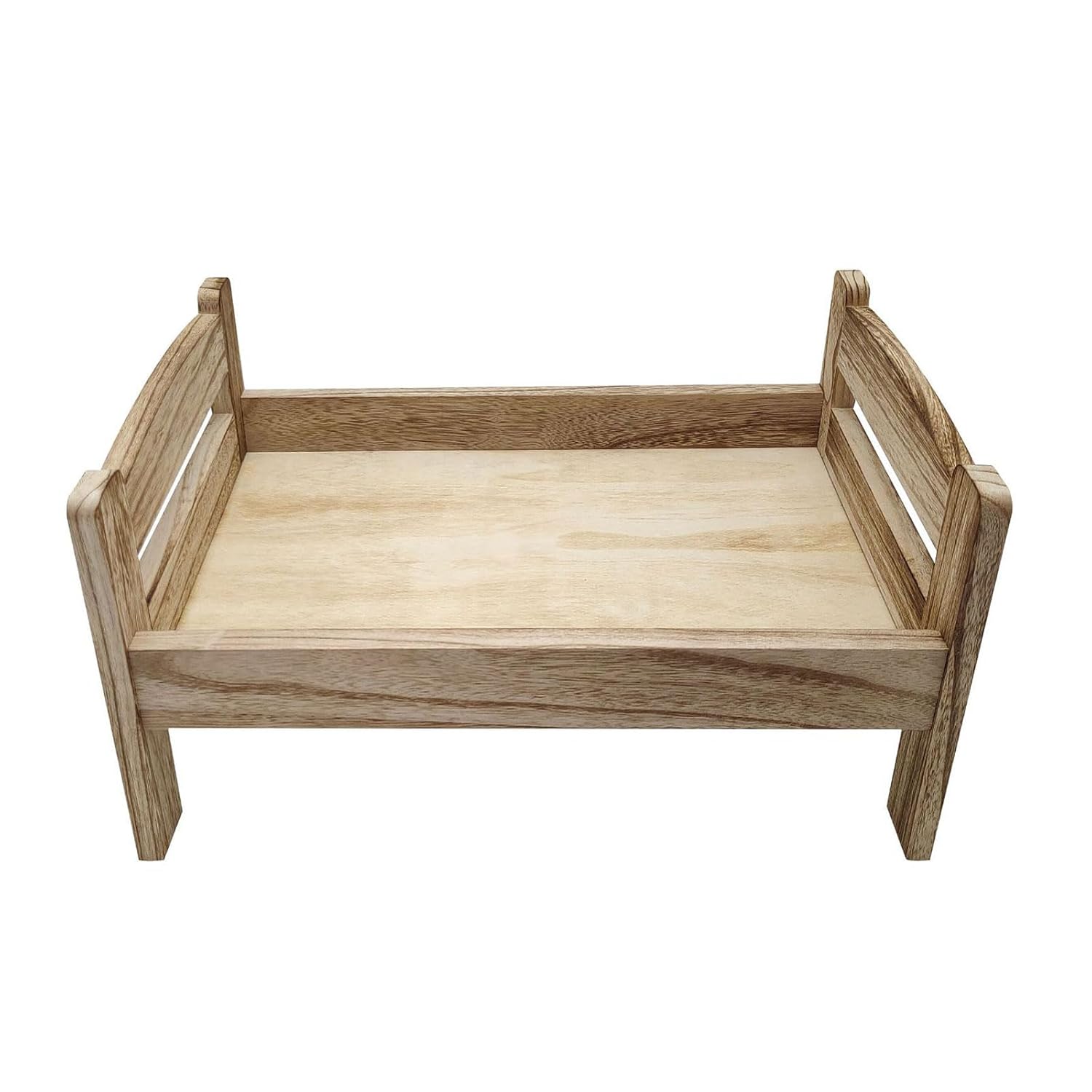 Newborn Props Photography Cot Baby Photo Wood Bed Photography Props for Infant Photoshoots Studio Posing Aid Tool