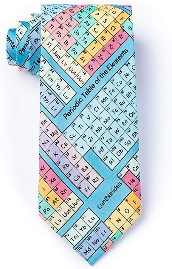 Wild Ties Periodic Table Tie