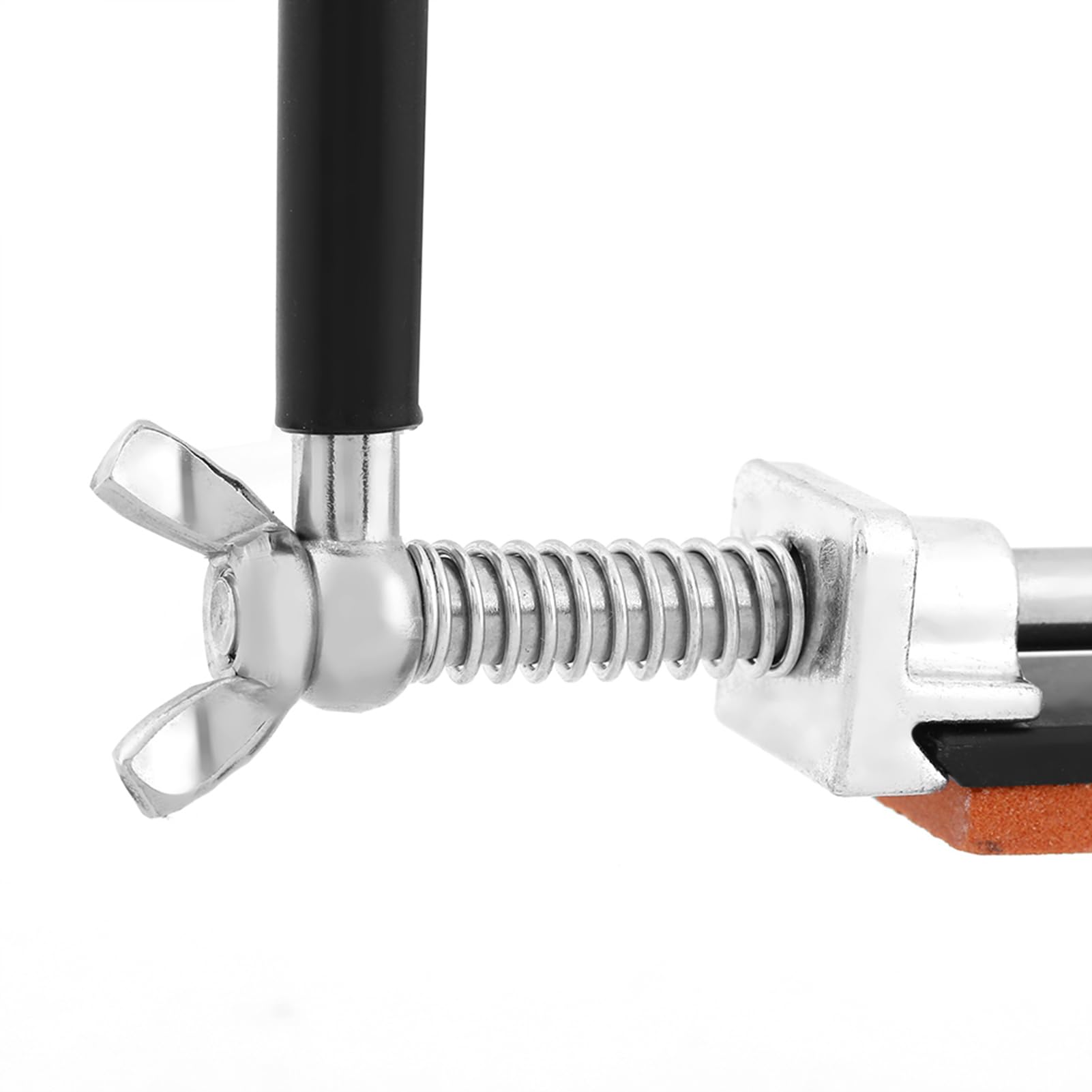 EMUKOEP Pierre à Aiguiser en Acier Inoxydable, Outils D'affûtage, Système D'affûtage à Angle Fixe, 4 Pierres à Aiguiser, Outil de Couteaux de Cuisine