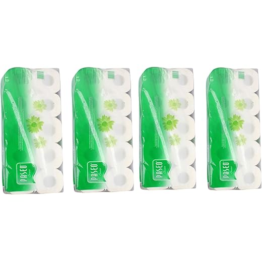 XURO Paseo Toilet Tissue Paper 2 Ply Pack of 4